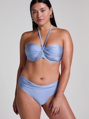 Hunkemoller Blue Honolulu Rio Bikini Bottoms - Image 1 of 5