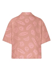 Hunkemöller Springbreakers Brown Pyjamas Top - Image 5 of 5