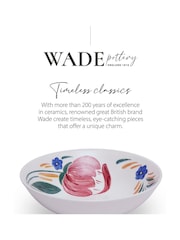 Wade Set of 4 Multi Coloured Capri Cereal Bowls with Vibrant Mediterra Coloured - Image 3 of 3