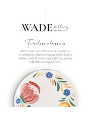 Wade Set of 4 Multi Coloured Capri Side Plates with Vibrant Mediterran Coloured - Image 3 of 3