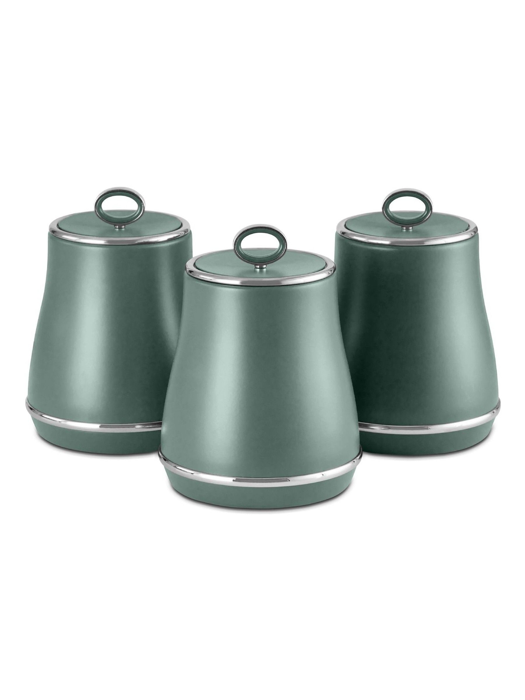 Tower Unisex Green Renaissance Set Of 3 Storage Canisters, Forest T826176for | Size: A - Image 5