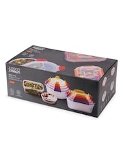 Joseph Joseph 8 Piece Multicolour Nest Lock Round & Rectangle Multi Containers sets - Image 6 of 6