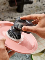 Joseph Joseph Clear Sinktech Soap-Disp Palm Brush With Stand - Image 3 of 6