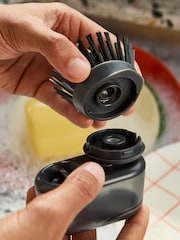 Joseph Joseph Clear Sinktech Soap-Disp Palm Brush With Stand - Image 4 of 6