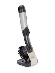Joseph Joseph Clear Sinktech Soap-Disp Dish Brush With Stand - Image 1 of 6