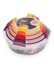 Joseph Joseph 4 Piece Multicolour Multisize Nest Lock Round Containers Set - Image 6 of 6