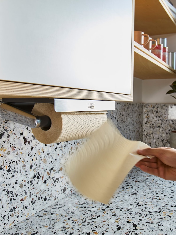 Joseph Joseph Graphite Rollgripâ Easy-Tear Kitchen Roll Holder - Image 2 of 6
