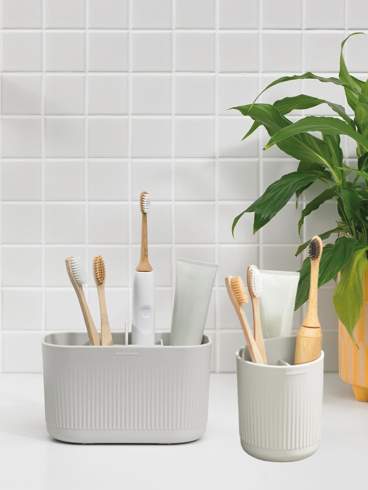 ReBorn Stone Bathroom Caddies and Toothbrush Holder Bundle - Image 1 of 5