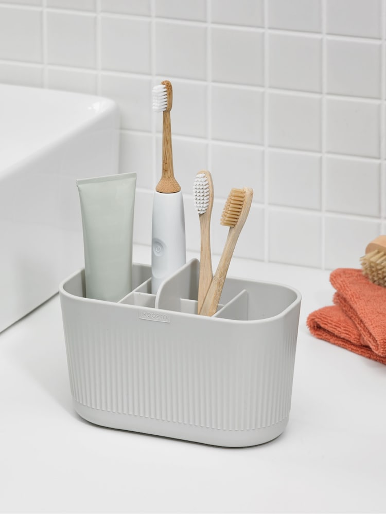 ReBorn Stone Bathroom Caddies and Toothbrush Holder Bundle - Image 2 of 5