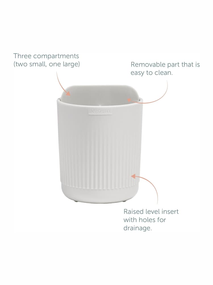 ReBorn Stone Bathroom Caddies and Toothbrush Holder Bundle - Image 5 of 5