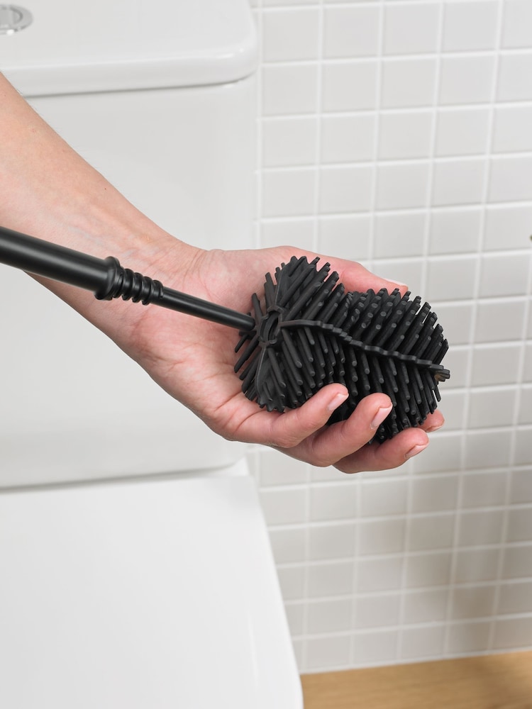 ReBorn Graphite Black Pack of 3 Replacement Toilet Brush Heads - Image 2 of 6