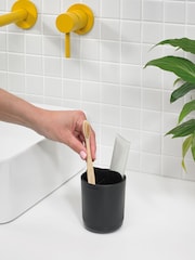 ReBorn Graphite Black Bathroom Caddies and Toothbrush Holder Bundle - Image 3 of 3