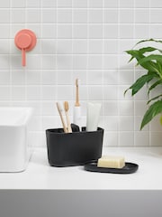 ReBorn Graphite Black Bathroom Caddy & Soap Dish Bundle - Image 1 of 3