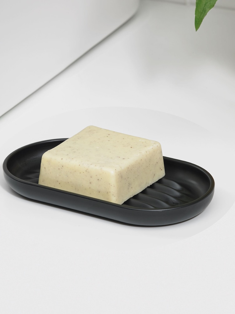 ReBorn Graphite Black Bathroom Caddy & Soap Dish Bundle - Image 3 of 3