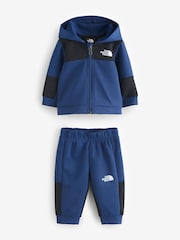 The North Face Blue Baby Easy Full Zip Sweatshirt and Joggers Set - Image 1 of 1
