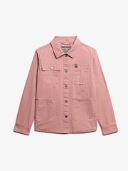 Superdry Pink Chore Jacket - Image 5 of 6