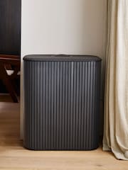 Joseph Joseph Black Tota Trio Luxe 90L Laundry Basket - Image 2 of 6