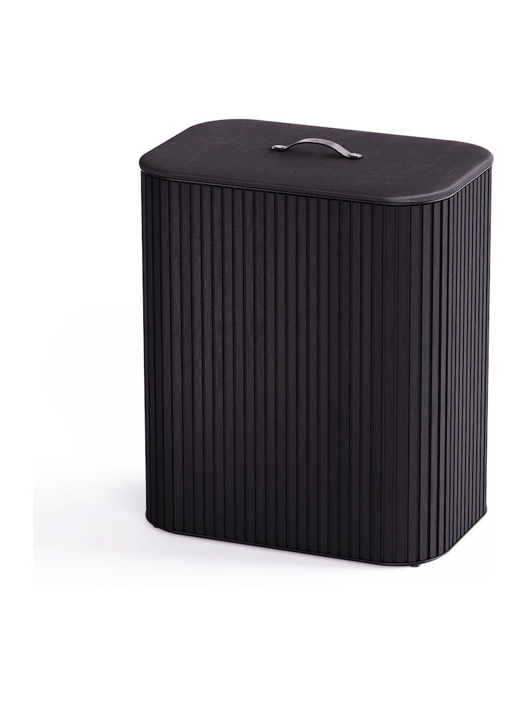 Joseph Joseph Black Tota Luxe 90L Laundry Basket - Image 1 of 6