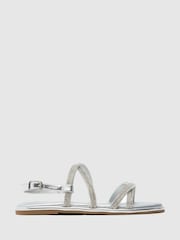 Schuh Silver Tevy Sandals - Image 1 of 4