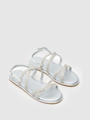 Schuh Silver Tevy Sandals - Image 3 of 4