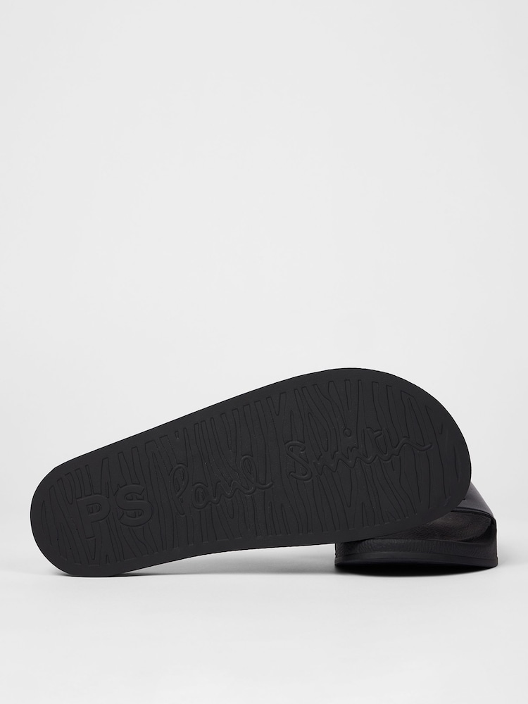 PS Paul Smith Stripe Black Sandals - Image 10 of 10