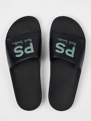 PS Paul Smith Stripe Black Sandals - Image 7 of 10