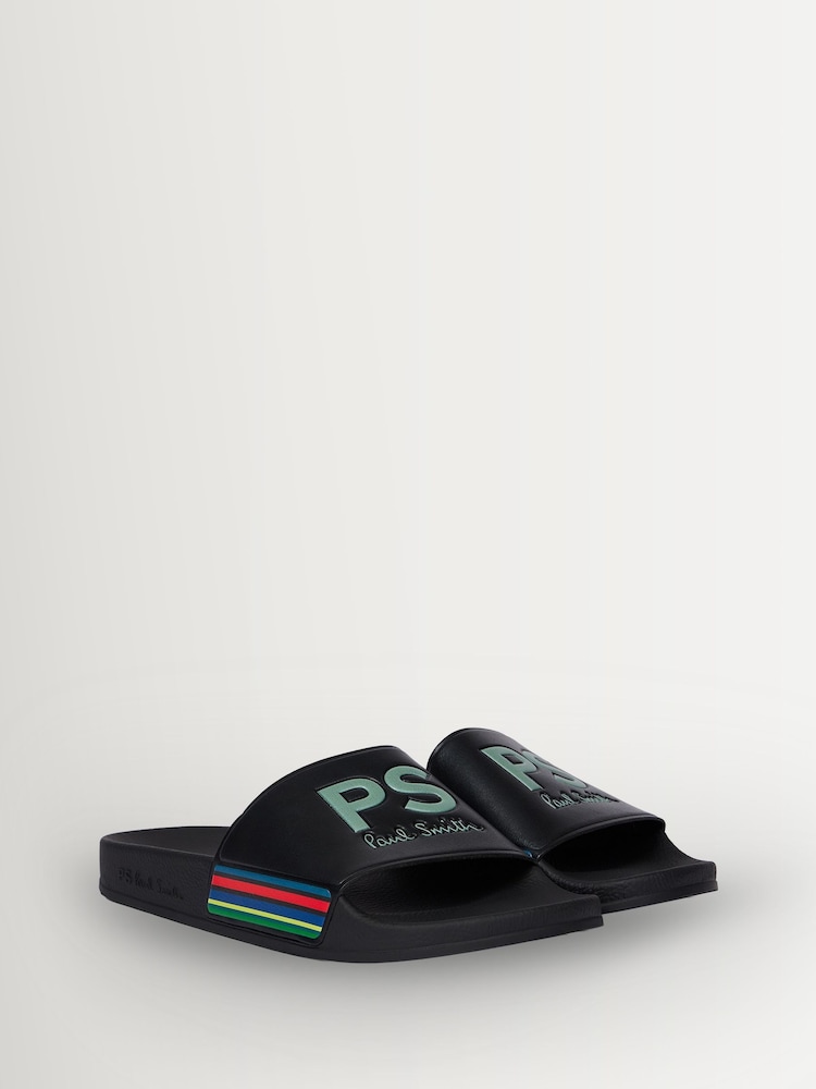 LIKE NEW PS. Paul Smith Sandals PS PAUL SMITH VACHETTA LEATHER MARGIE SANDALS 9 BLACK  main image 2