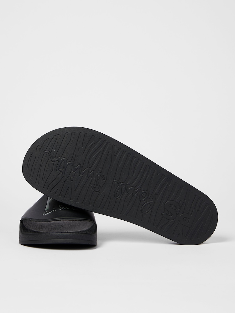 PS Paul Smith Black Stripe Sandals - Image 9 of 9 PS Paul Smith Black Stripe Sandals - Image 9 of 9