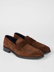 PS Paul Smith Pierce Brown Loafers - Image 2 of 6