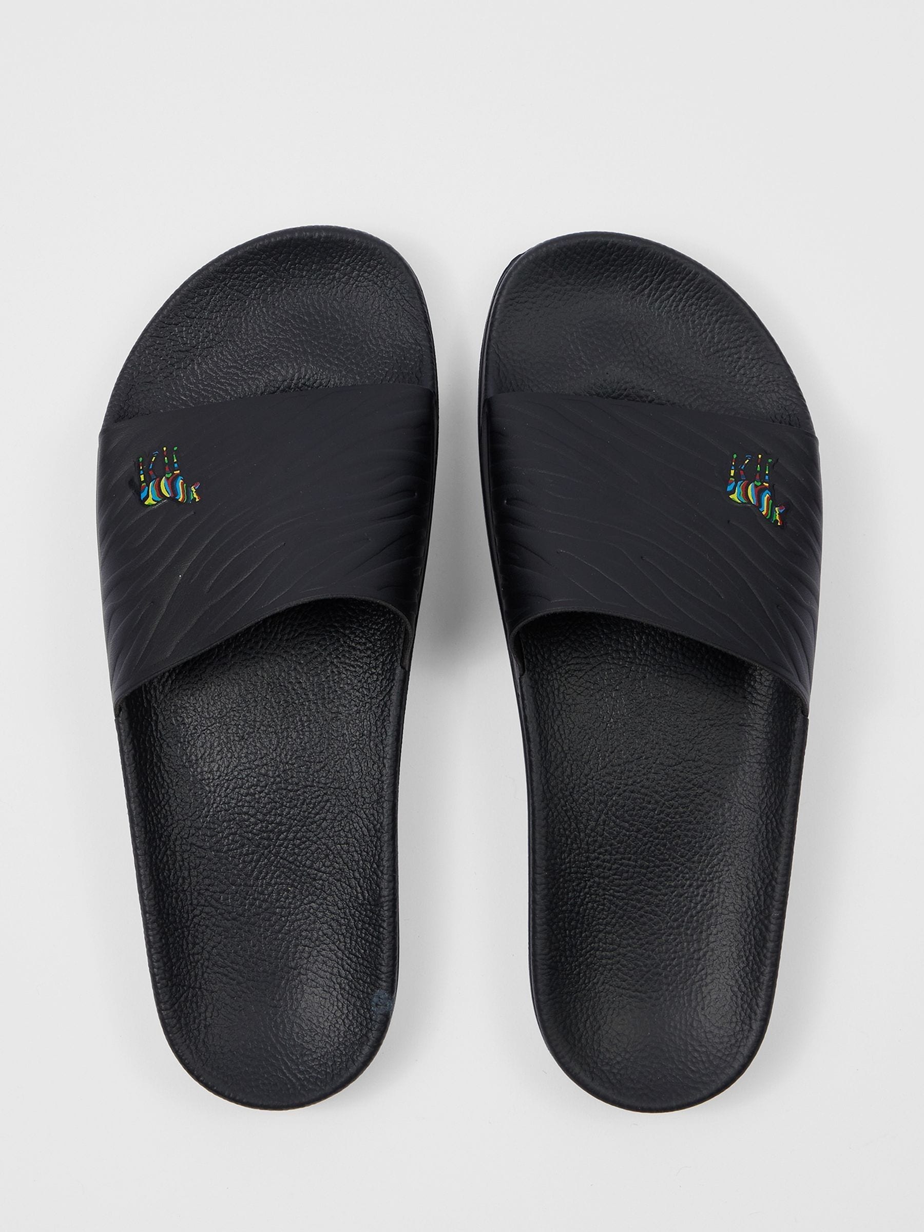 Buy PS Paul Smith Black Logo Sandals from Next India