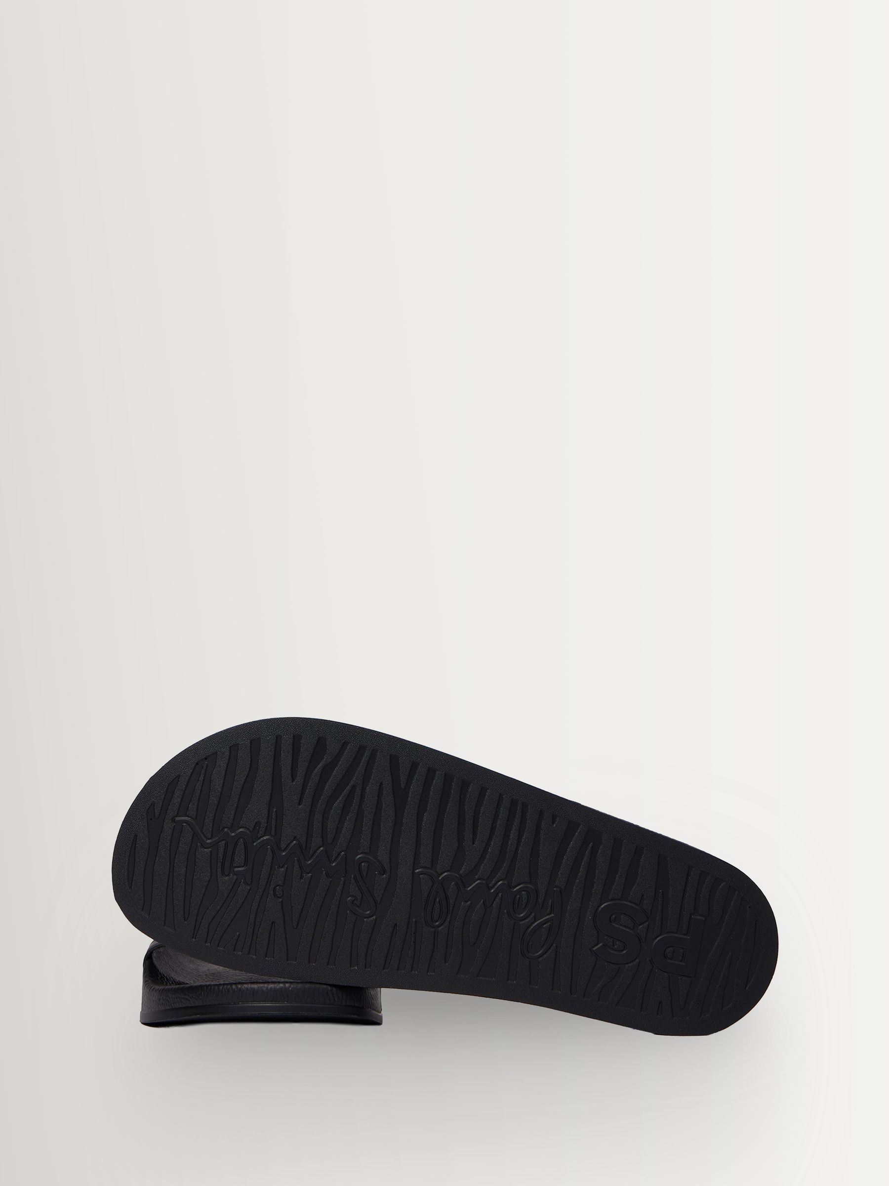 825654 paulページ Buy PS Paul Smith Black Logo Sandals from Next India