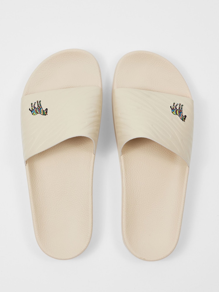 PS Paul Smith Logo White Sandals - Image 5 of 5