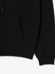 Lacoste Black Loose Fit Print Hoodie - Image 10 of 10