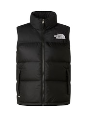The North Face Black 1996 Retro Nuptse Puffer Gilet - Image 5 of 6