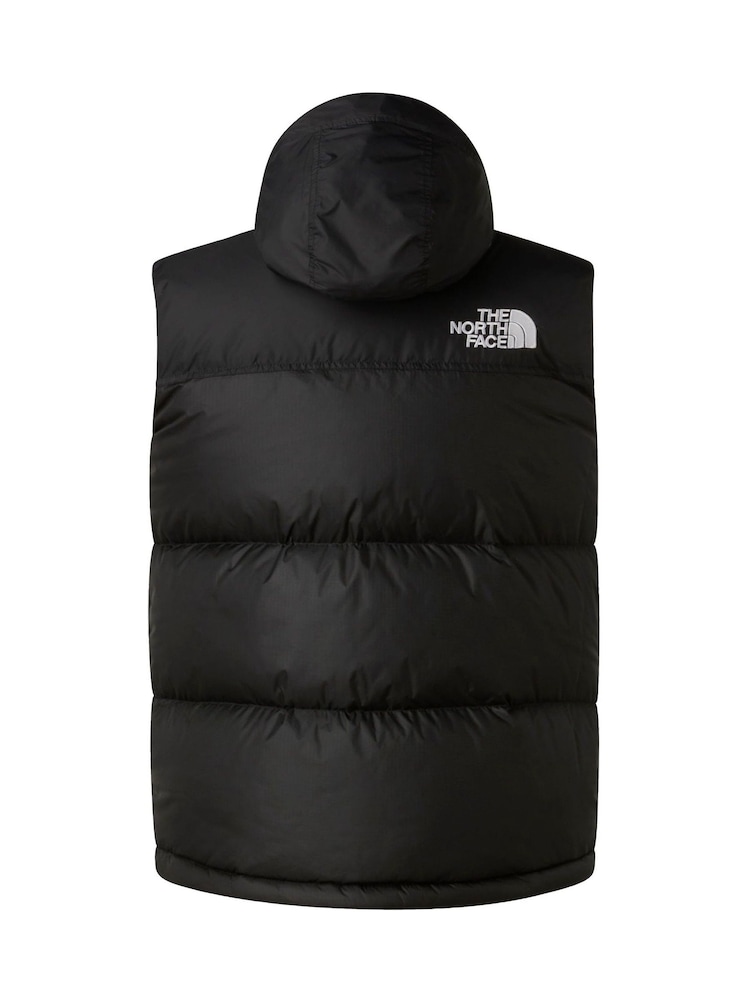 The North Face Black 1996 Retro Nuptse Puffer Gilet - Image 6 of 6