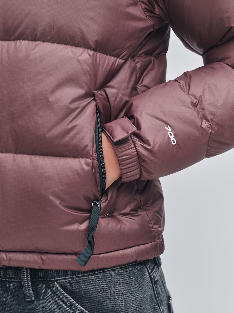 The North Face Brown 1996 Retro Nuptse Puffer Jacket - Image 10 of 10 The North Face Brown 1996 Retro Nuptse Puffer Jacket - Image 10 of 10