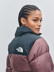 The North Face Brown 1996 Retro Nuptse Puffer Jacket - Image 7 of 9