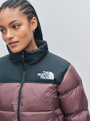 The North Face Brown 1996 Retro Nuptse Puffer Jacket - Image 8 of 9