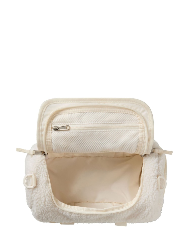 The North Face White Base Camp High Pile Mini Bag - Image 4 of 4