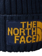 The North Face Blue Heritage Ski Tuke Hat - Image 2 of 2
