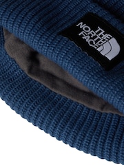 The North Face Blue Salty Lined Beanie - Image 2 of 4