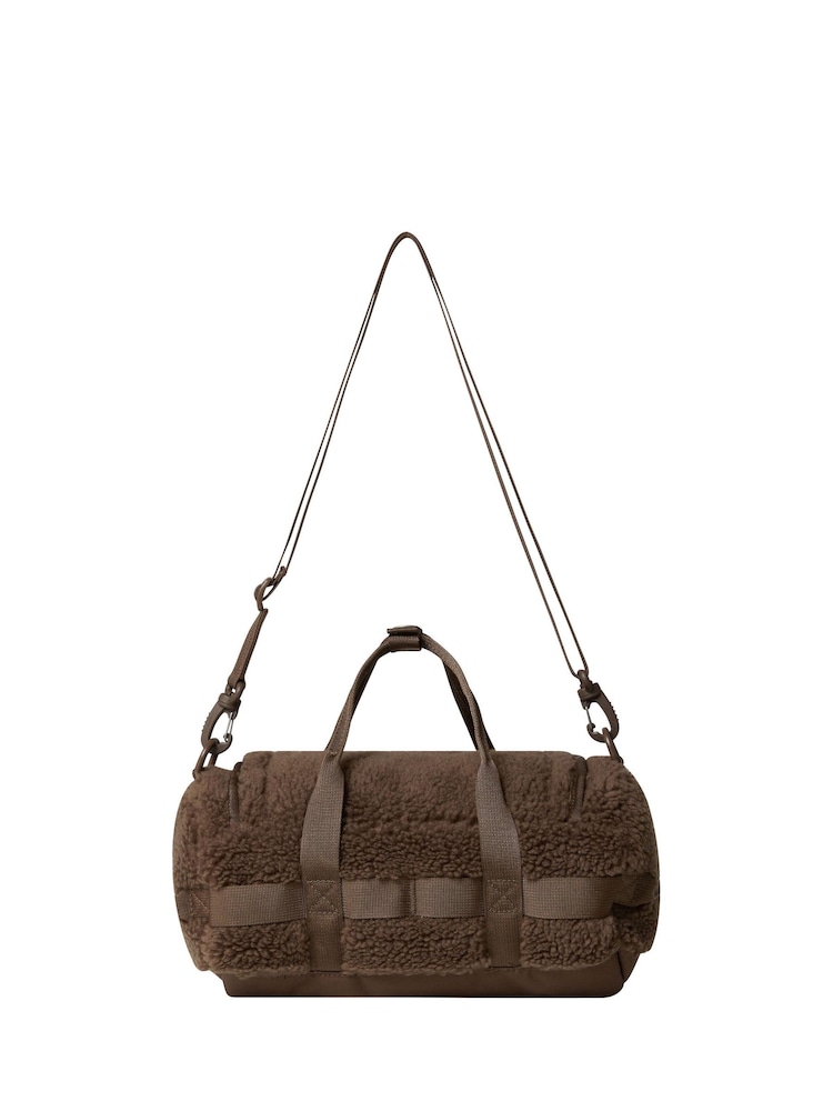 The North Face Brown Base Camp High Pile Mini Bag - Image 2 of 4 The North Face Brown Base Camp High Pile Mini Bag - Image 2 of 4