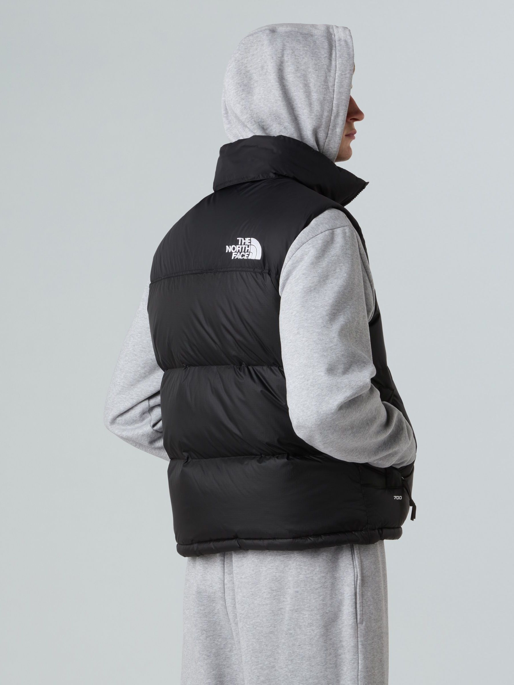 Buy The North Face Black 1996 Retro Nuptse Puffer Gilet from Next