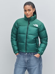 The North Face Green 1996 Retro Nuptse Puffer Jacket - Image 2 of 9