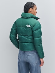 The North Face Green 1996 Retro Nuptse Puffer Jacket - Image 3 of 9