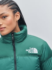 The North Face Green 1996 Retro Nuptse Puffer Jacket - Image 6 of 9