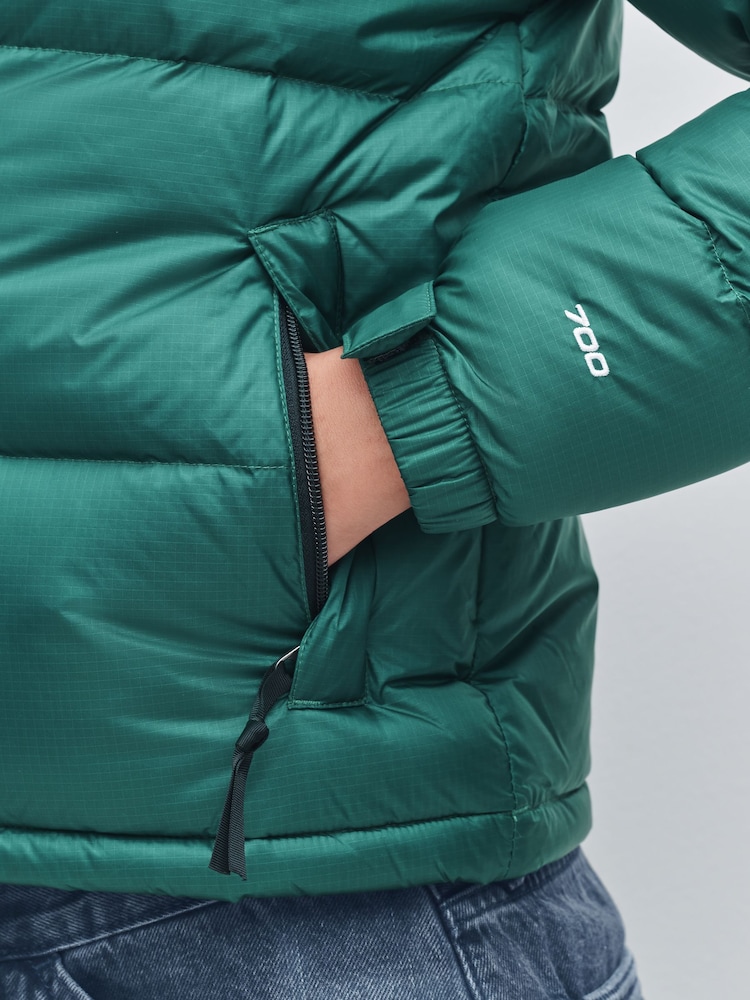 The North Face Green 1996 Retro Nuptse Puffer Jacket - Image 9 of 9 The North Face Green 1996 Retro Nuptse Puffer Jacket - Image 9 of 9