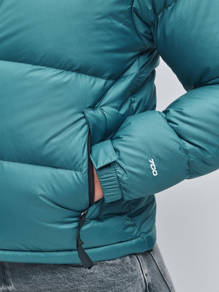 The North Face Navy Blue 1996 Retro Nuptse Puffer Jacket - Image 8 of 8 The North Face Navy Blue 1996 Retro Nuptse Puffer Jacket - Image 8 of 8