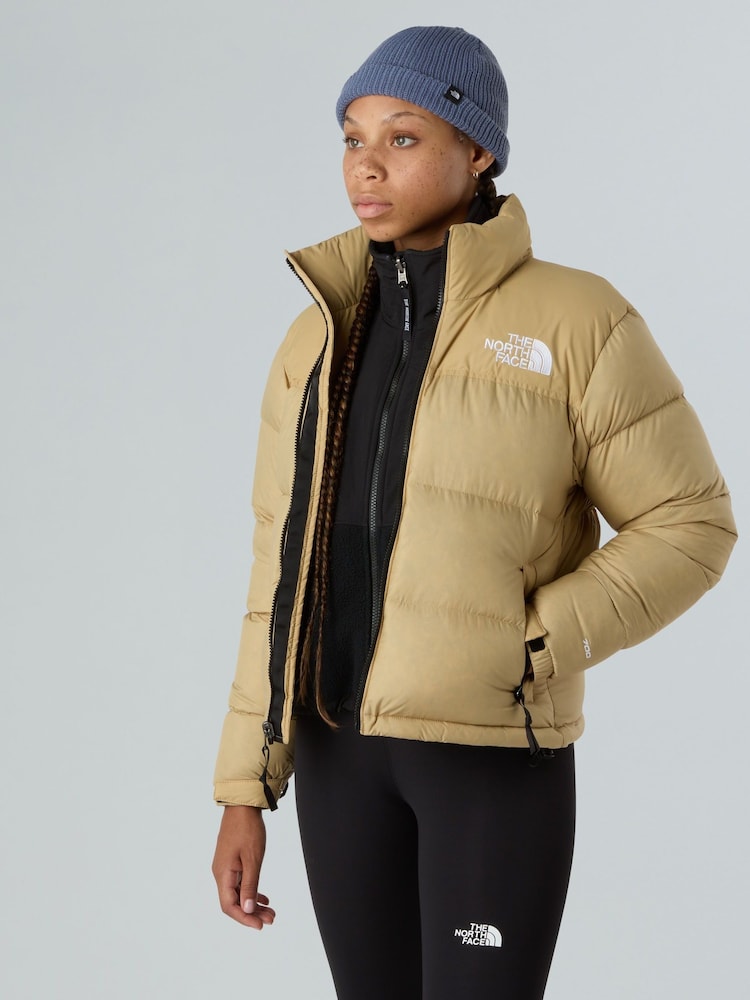The North Face Brown 1996 Retro Nuptse Puffer Jacket - Image 1 of 4 The North Face Brown 1996 Retro Nuptse Puffer Jacket - Image 1 of 4