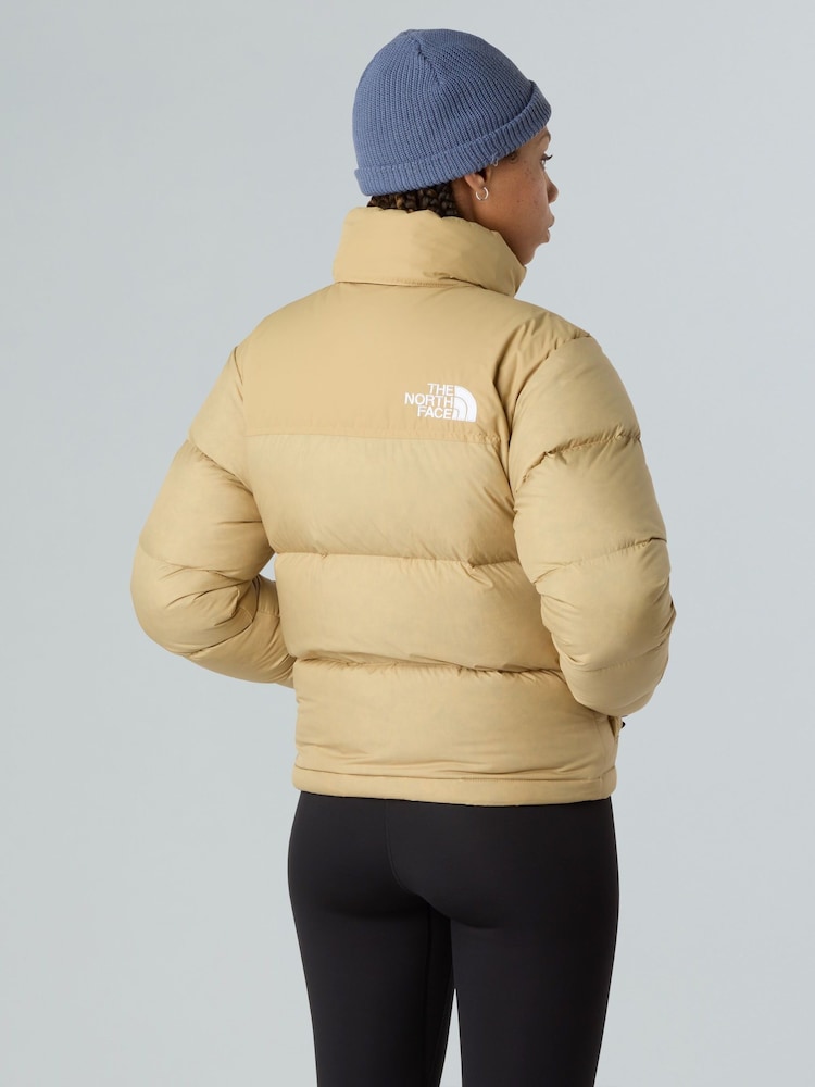 The North Face Brown 1996 Retro Nuptse Puffer Jacket - Image 2 of 4 The North Face Brown 1996 Retro Nuptse Puffer Jacket - Image 2 of 4